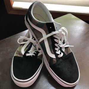 Woodland Camo Old Skool Vans
